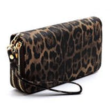 LEOPARD WRISTLET WALLET
