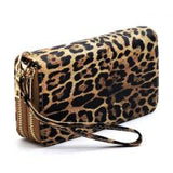 LEOPARD WRISTLET WALLET