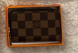 Designer Zip coin holder wallet