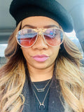 Rhinestone Bee Sunglasses
