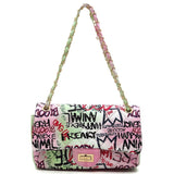 Pink & Green Graffiti Bag