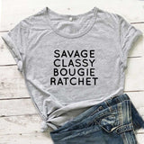 Savage Classy Bougie Ratchet Tee